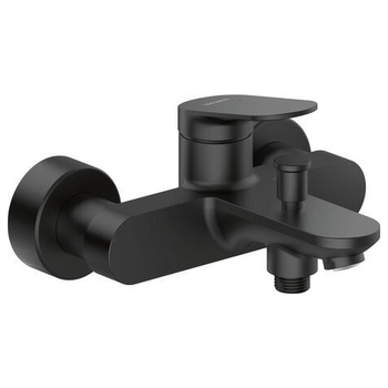 Duravit Wave WA5230000046 Single Lever Bath Mixer For Exposed Installation Black Matt