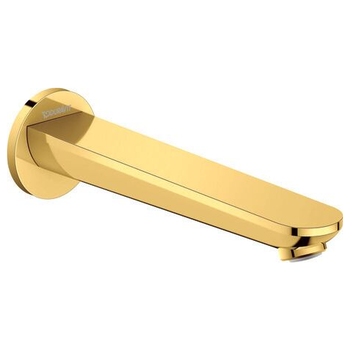 Duravit Wave WA5240010034 Bath Spout Polished Gold