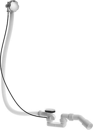 Duravit 790226 D-Code Waste & Overflow For Central Outlet