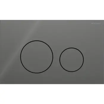 Geberit Sigma 40 115.628.JK.1 Round Glass Dual Flush Plate Lava