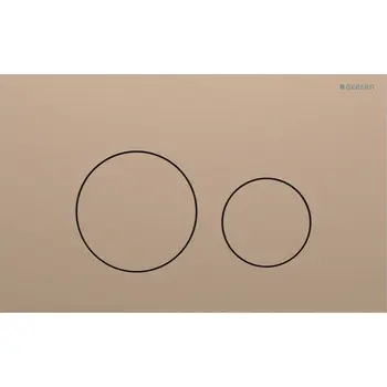 Geberit Sigma 40 115.628.QB.1 Round Dual Flush Plate Red Gold