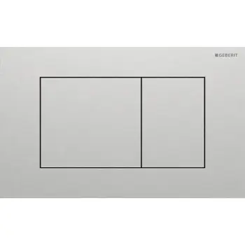 Geberit Sigma 40 115.629.FW.1 Square Dual Flush Plate Stainless Steel