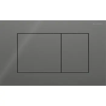 Geberit Sigma 40 115.629.JK.1 Square Glass Dual Flush Plate Lava