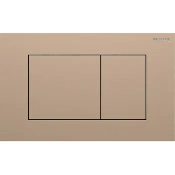 Geberit Sigma 40 115.629.QB.1 Square Dual Flush Plate Red Gold