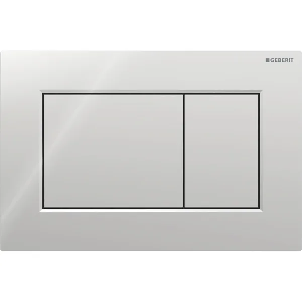 Geberit Sigma01 115.660.21.1 Square Dual Flush Plate Chrome