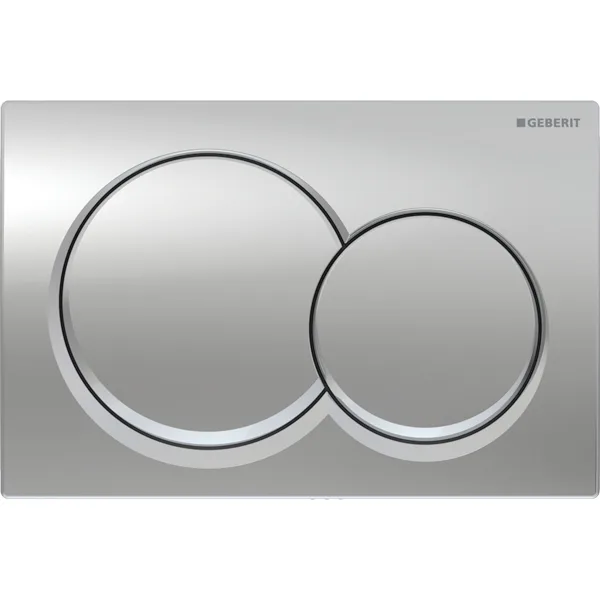 Geberit Alpha01 115.035.21.1 Bright Chrome Dual Flush Plate