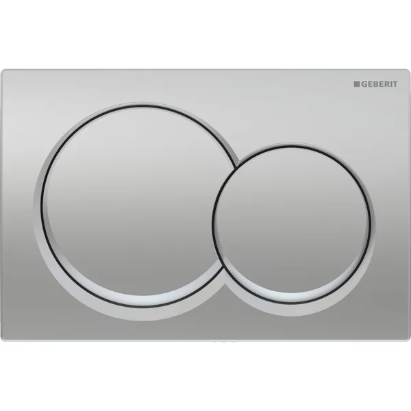 Geberit Alpha01 115.035.46.1 Matt Chrome Dual Flush Plate
