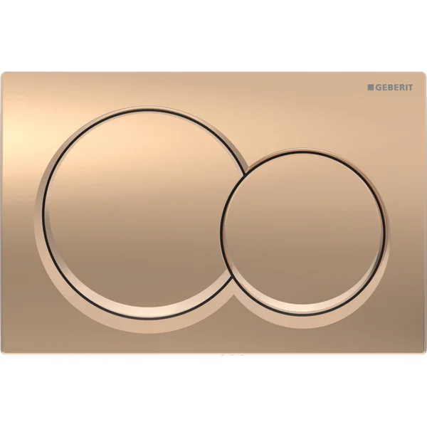 Geberit Alpha01 115.035.Qa.1 Red Gold Dual Flush Plate
