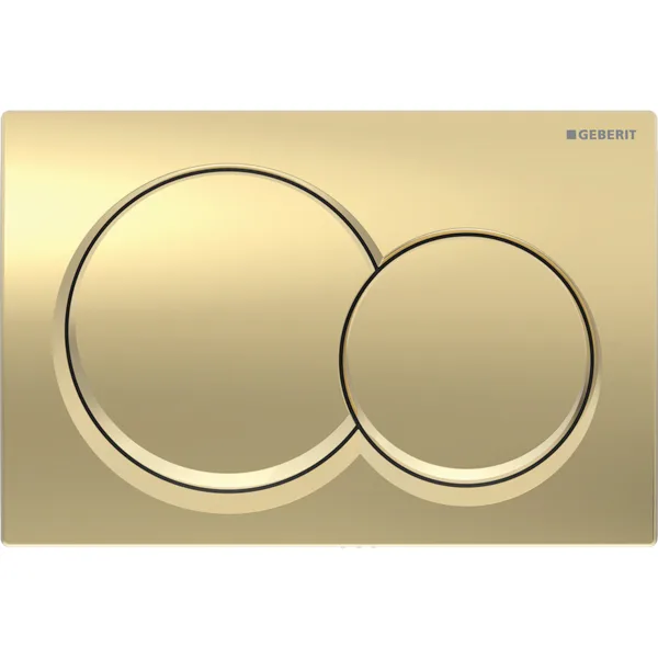 Geberit Alpha01 115.035.QE.1 Brass Dual Flush Plate