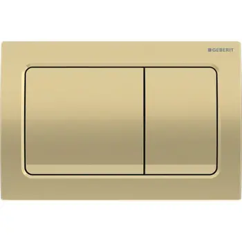 Geberit Alpha01 115.055.QE.1 Brass Dual Flush Plate