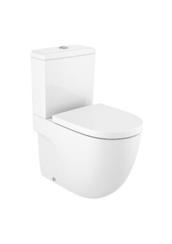 Roca Meridian-N A34224L000 Compact Close Coupled Back to Wall Toilet
