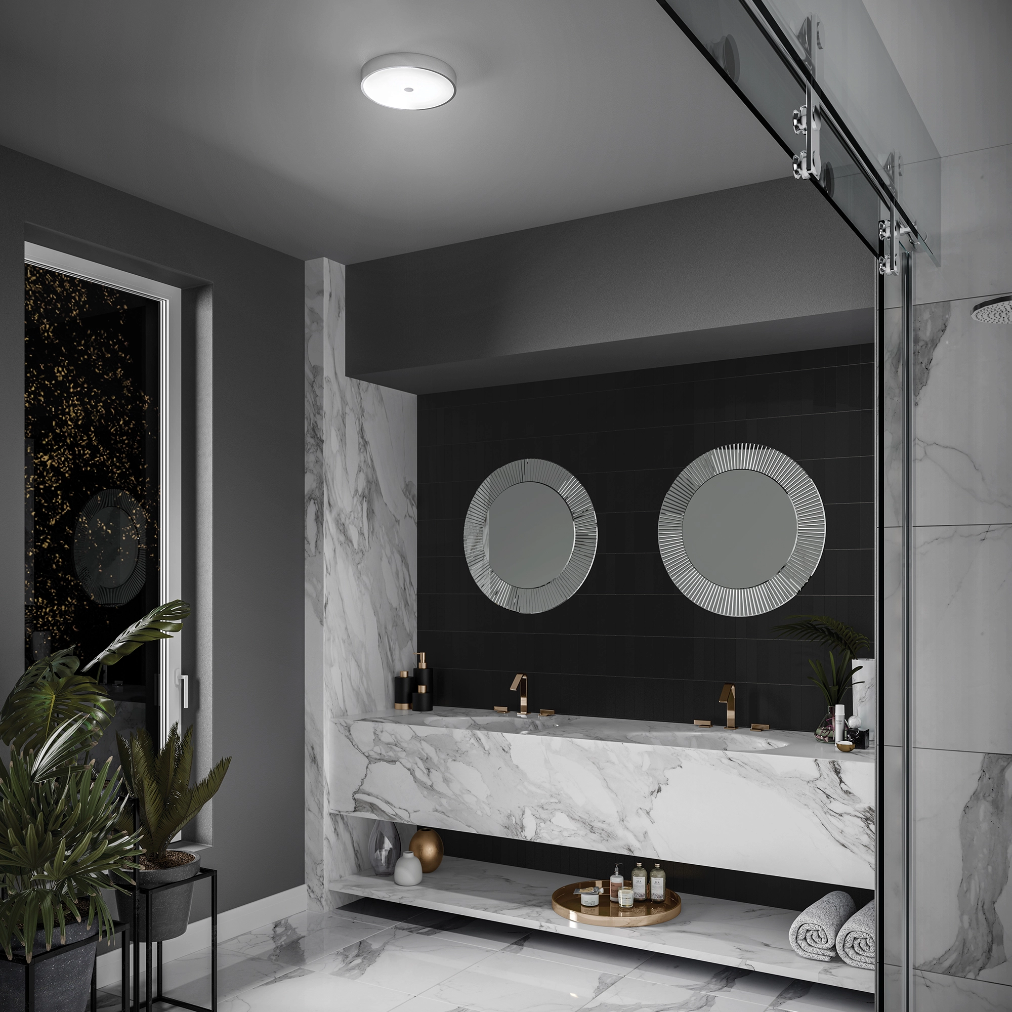 hib. 0740 Lumen Ceiling Light Lifestyle