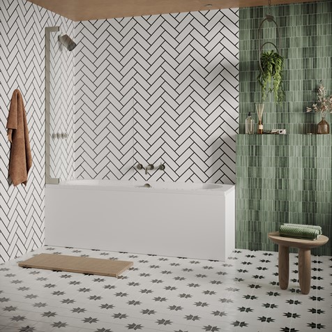 Crosswater | AUBSVC0900 | Bath Screen Crosswater | AUBSVC0900 | Bath Screen