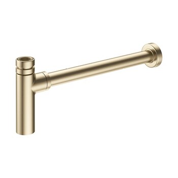 Crosswater Millenium BTR0402F Tall Basin Trap Brushed Brass