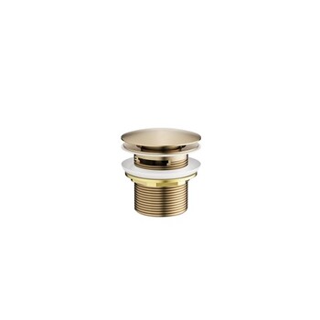 Crosswater Universal BTW0206F Freestanding Bath Waste Brushed Brass