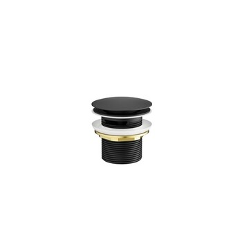 Crosswater Universal BTW0206M Freestanding Bath Waste Matt Black
