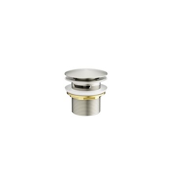 Crosswater Universal BTW0206V Freestanding Bath Waste Brushed Stainless Steel Effect