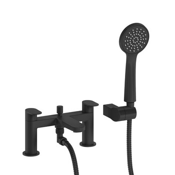 Crosswater Drift DR422DM Bath Shower Mixer Matt Black
