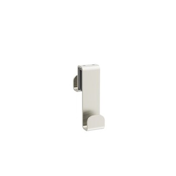 Crosswater Fold FO070V Shower Door Hook Brushed Stainless Steel