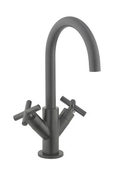 Crosswater MPRO PRC110DNT Crosshead Basin Monobloc Slate