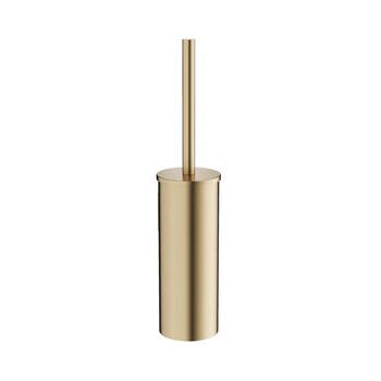 Crosswater MPRO PRO025F_V2 Wall Mounted Toilet Brush Holder Brushed Brass