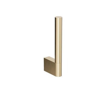 Crosswater MPRO PRO041F Wall Mounted Spare Toilet Roll Holder Brushed Brass