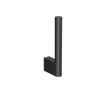 Crosswater MPRO PRO041M Wall Mounted Spare Toilet Roll Holder Matt Black