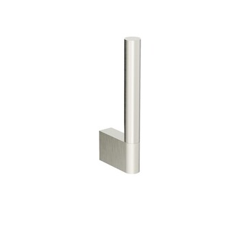 Crosswater MPRO PRO041V Wall Mounted Spare Toilet Roll Holder Brushed Stainless Steel Effect