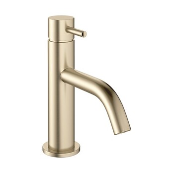 Crosswater MPRO PRO110DNF Basin Monobloc Brushed Brass