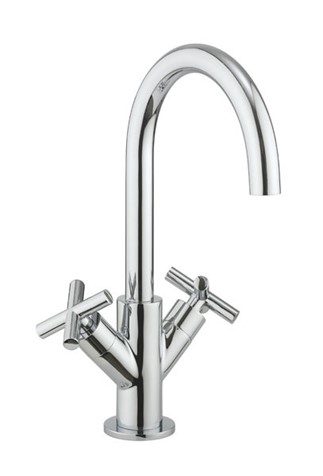 Crosswater MPRO PRC110DNC Crosshead Basin Monobloc Chrome