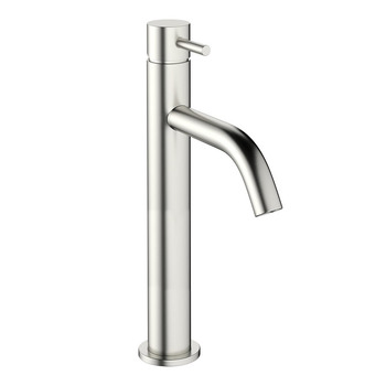 Crosswater MPRO PRO112DNV Tall Basin Mixer Brushed Stainless Steel Effect