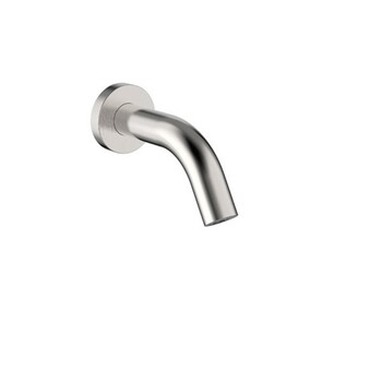 Crosswater MPRO PROX0160WV_135 Basin Sensor Basin Wall Mounted Spout Brushed Stainless Steel Effect