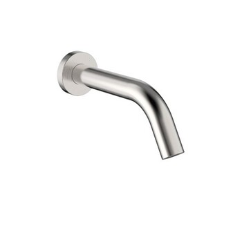 Crosswater MPRO PROX0160WV_220 Sensor Basin Wall Mounted Spout Brushed Stainless Steel Effect
