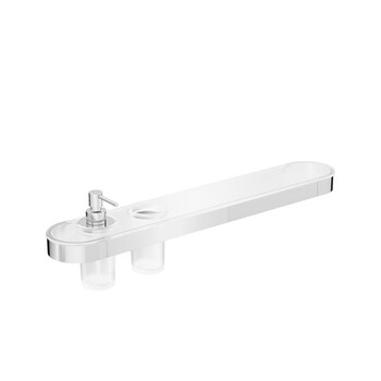 Crosswater Velo VE040C 60cm Dispenser Shelf Chrome