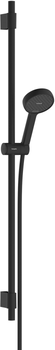 Hansgrohe Activera Select S 28050670 Shower set 95 2jet EcoSmart with shower bar Varia 105 cm Matt Black