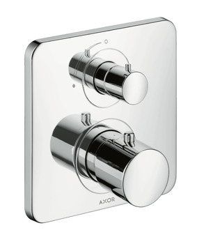 Hansgrohe Axor Thermostatic Mixer 34705340 For Concealed Installation Brushed Black Chrome