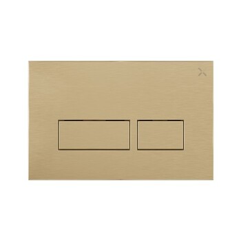Crosswater MPRO PROPLATEF Flush Plate Brushed Brass
