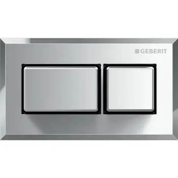 Geberit 116.052.21.1 Pneumatic Remote Flush Square Gloss Chrome