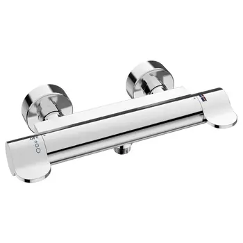 Inta Acura ST10010CP Exposed Thermostatic Shower Valve Bottom Outlet