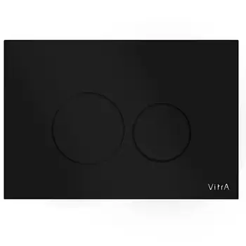 Vitra Origin 740-2411 Round Flushplate Matt Black